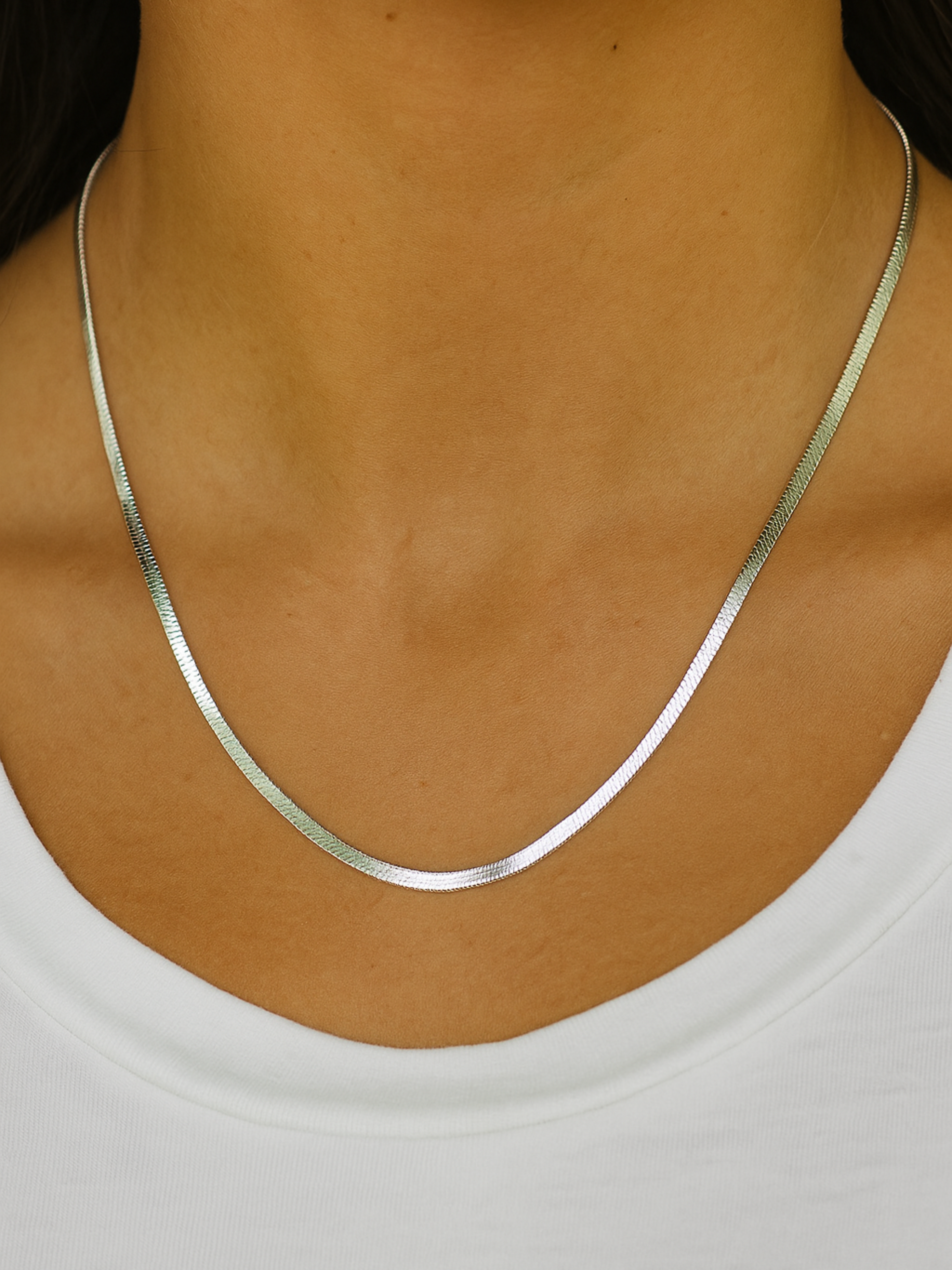 Silver Snake Chain