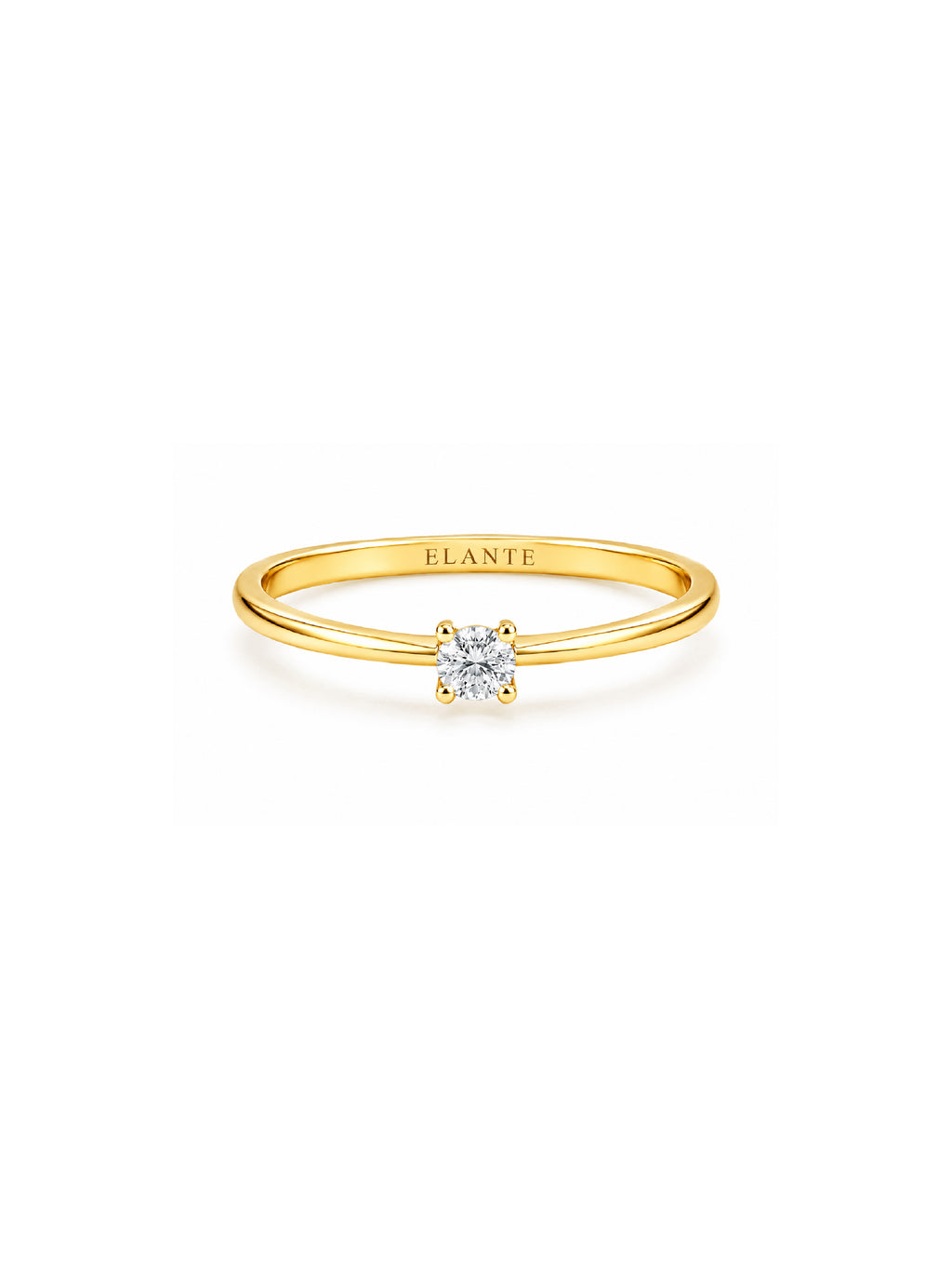 Little Promise Solitaire Lab Grown Diamond Ring
