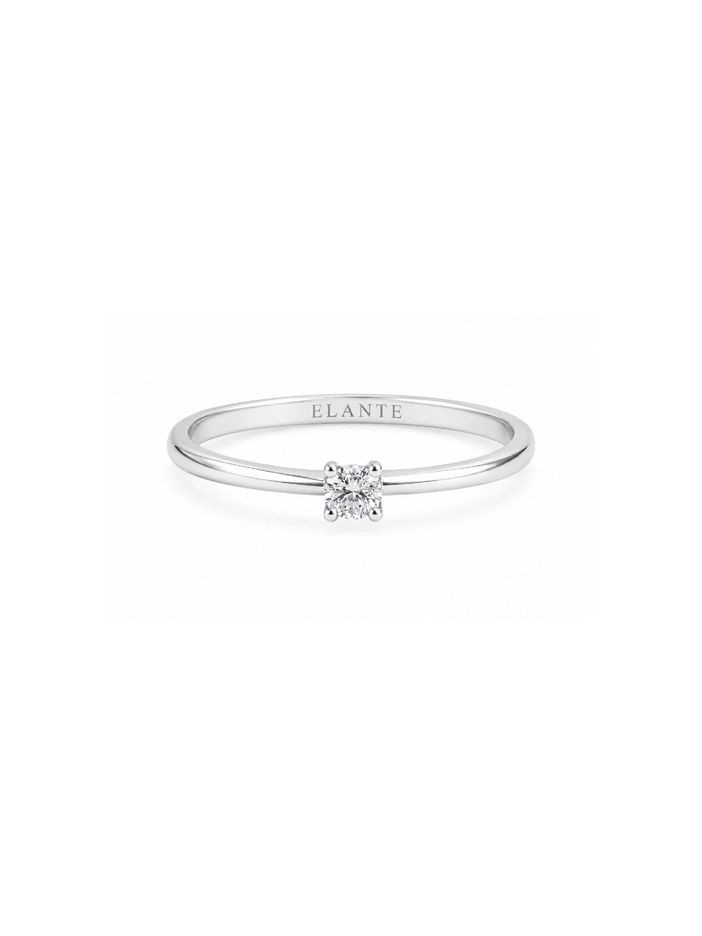 Little Promise Solitaire Lab Grown Diamond Ring