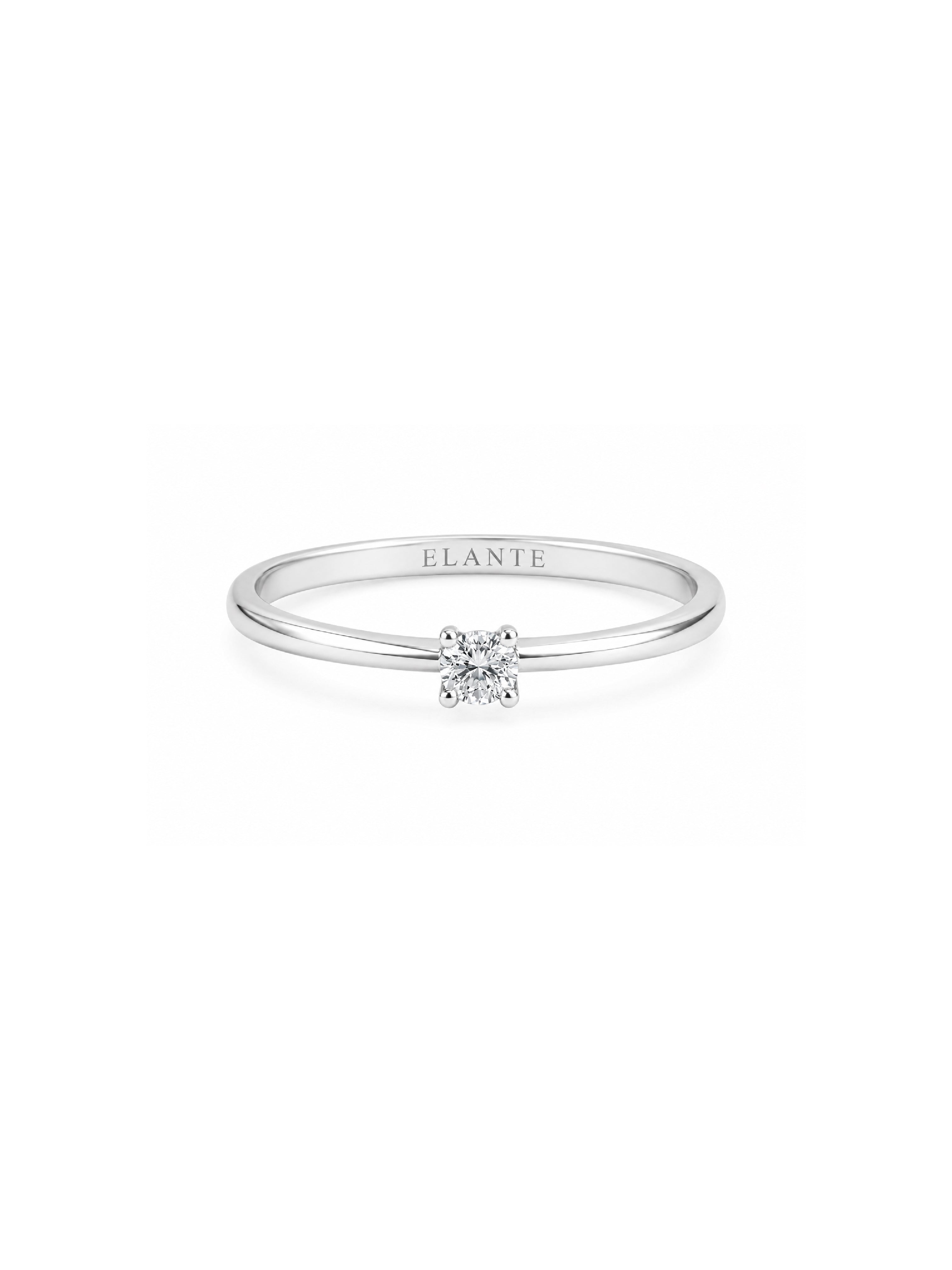 Little Promise Solitaire Lab Grown Diamond Ring