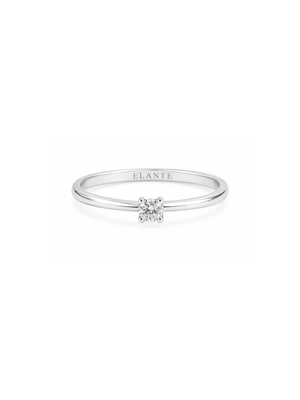 Little Promise Solitaire Lab Grown Diamond Ring
