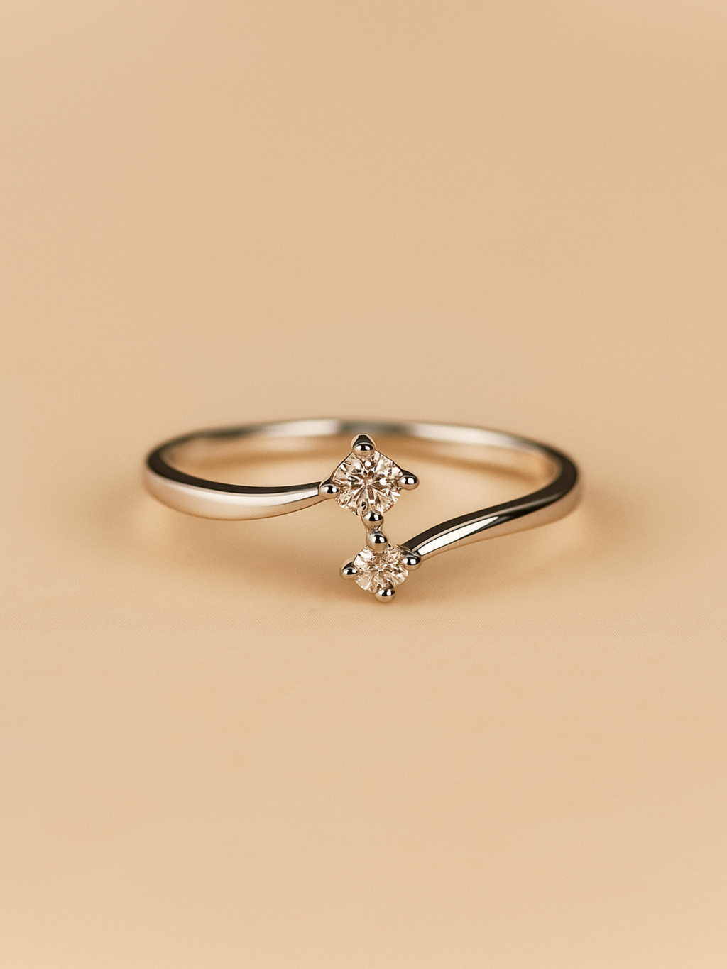Aurora Duo Lab Grown Diamond Ring