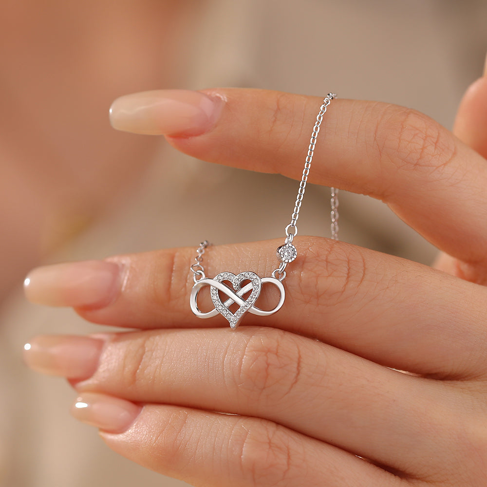 925 Silver Forever Bond Infinity Pendant