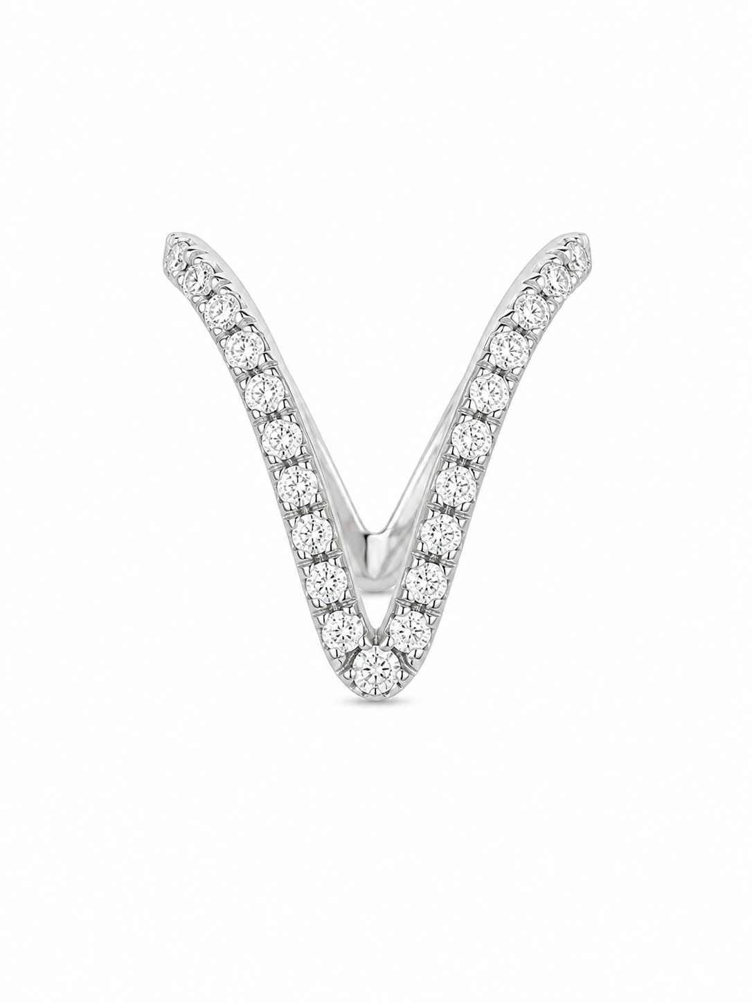 Astra V Lab Diamond Ring In silver