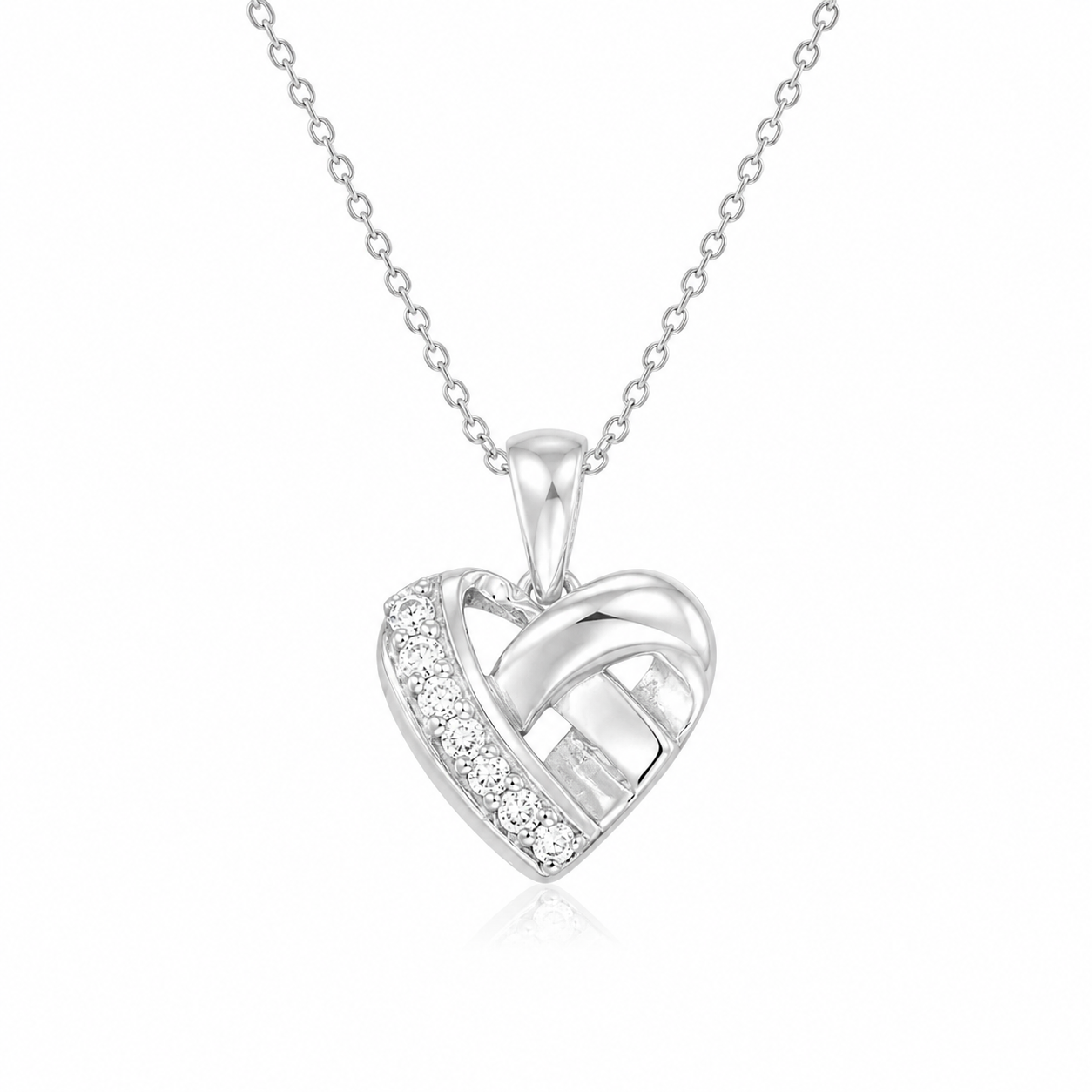 Forever Entwined Heart Pendant