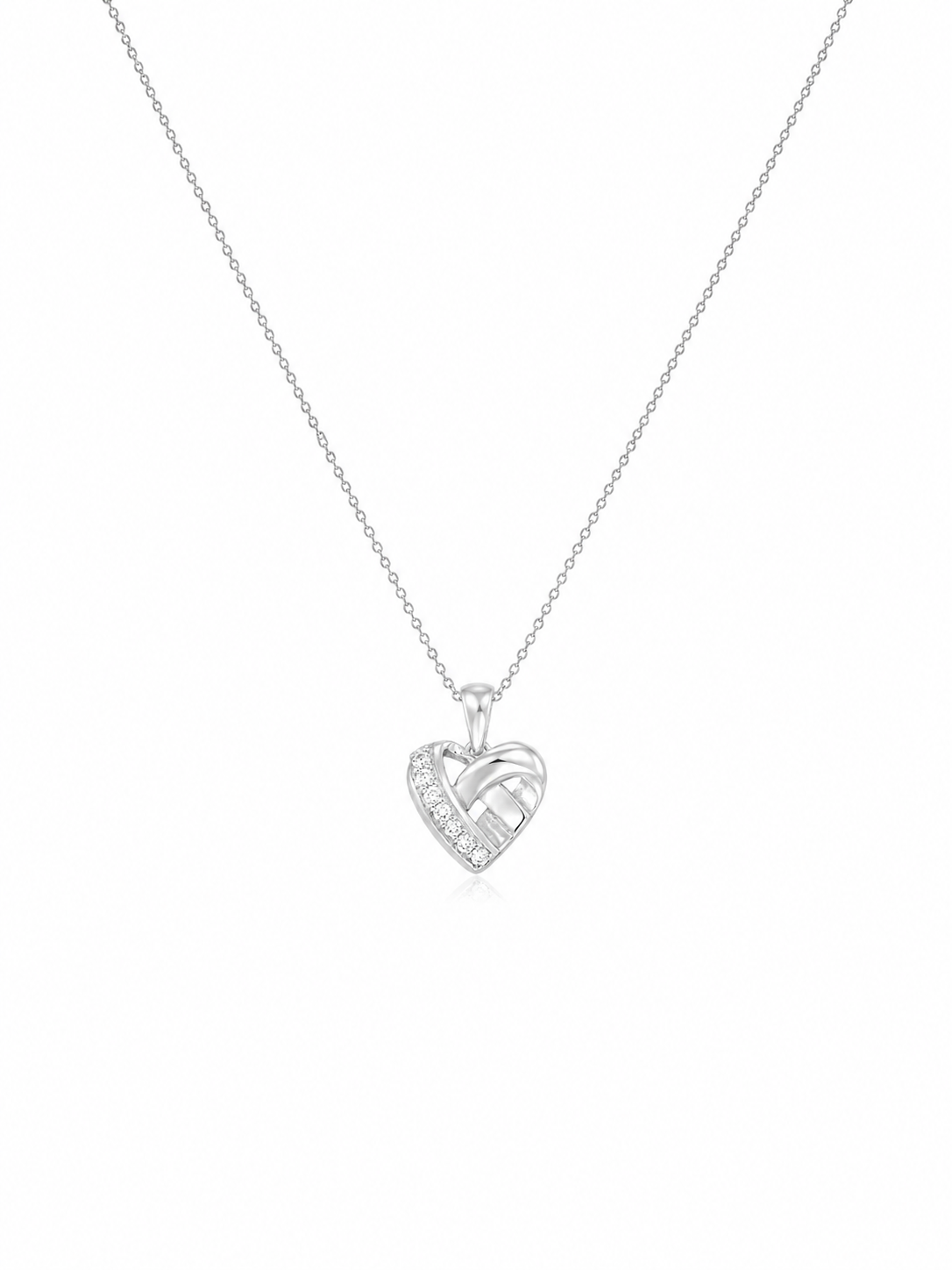 Forever Entwined Heart Pendant