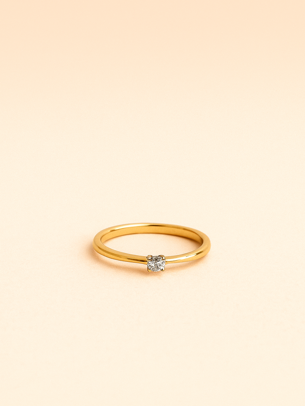 Little Promise Solitaire Lab Grown Diamond Ring