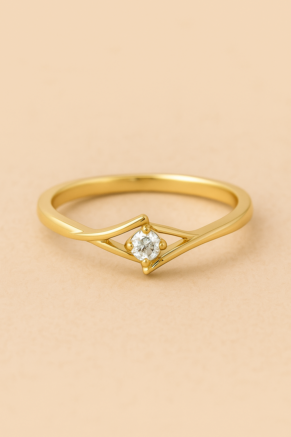 Petal Crest Lab Grown Diamond Ring