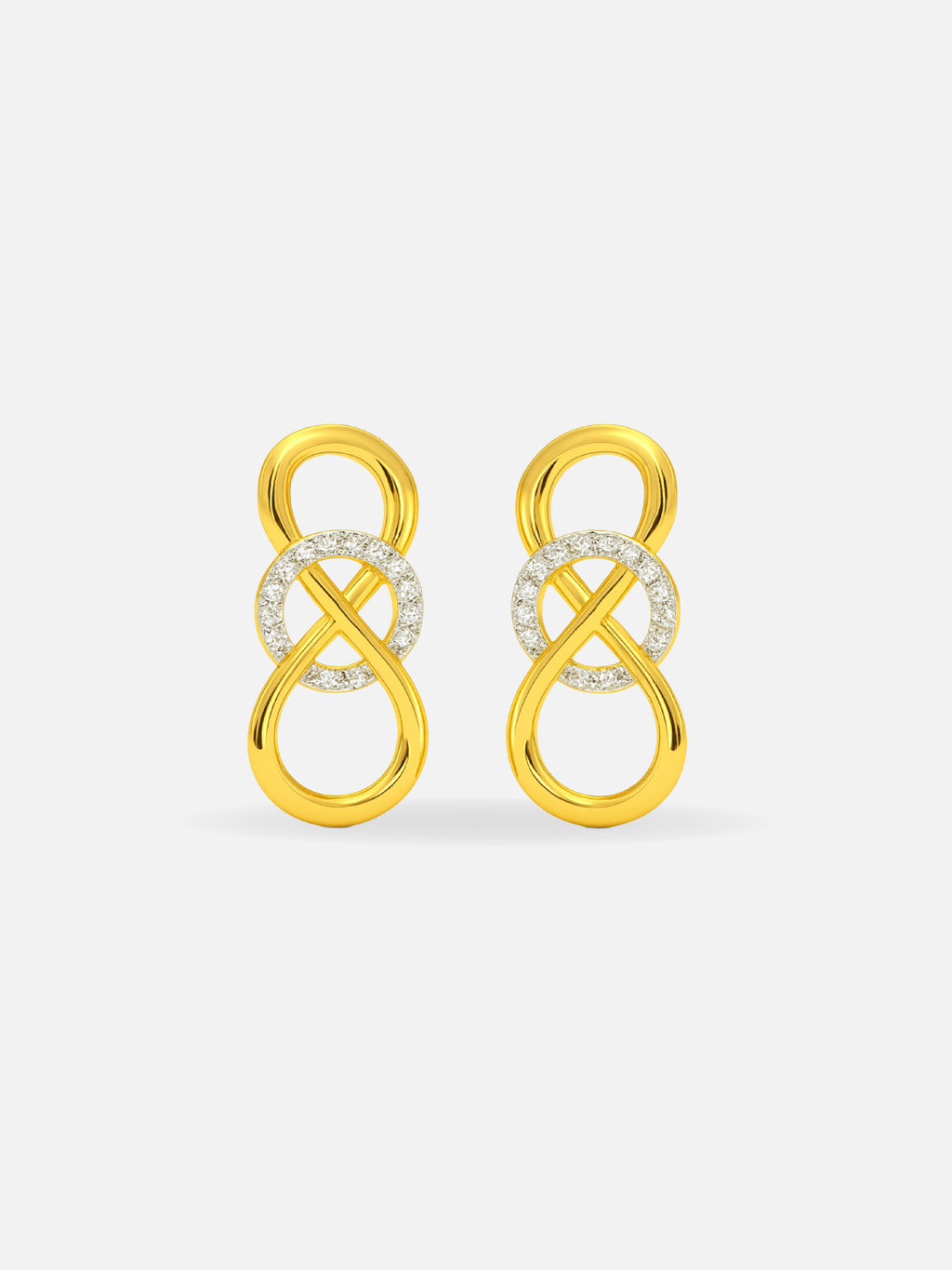  Infinity Halo Earrings