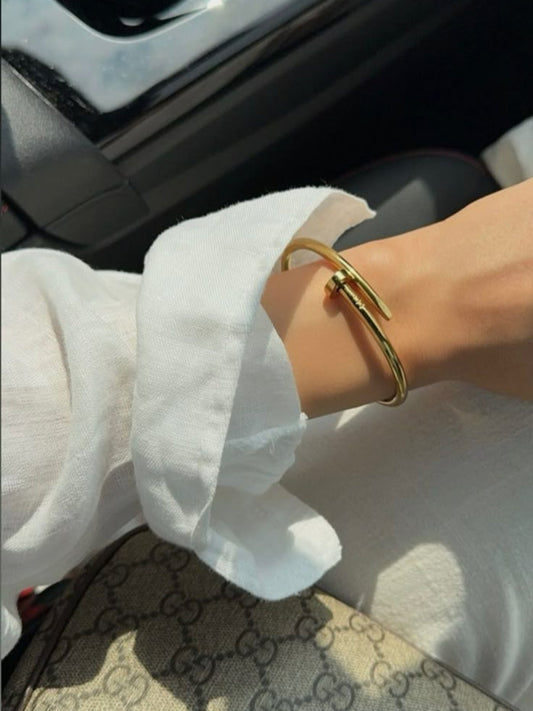 Nail’d It Gold Bracelet