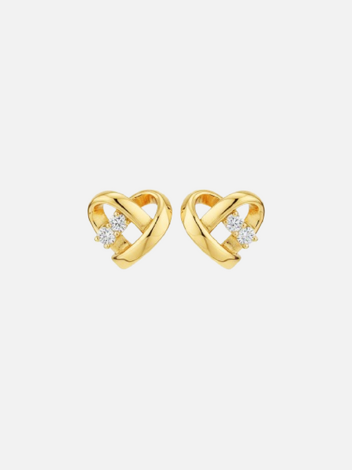 Vivi Heart Lab Grown Studs