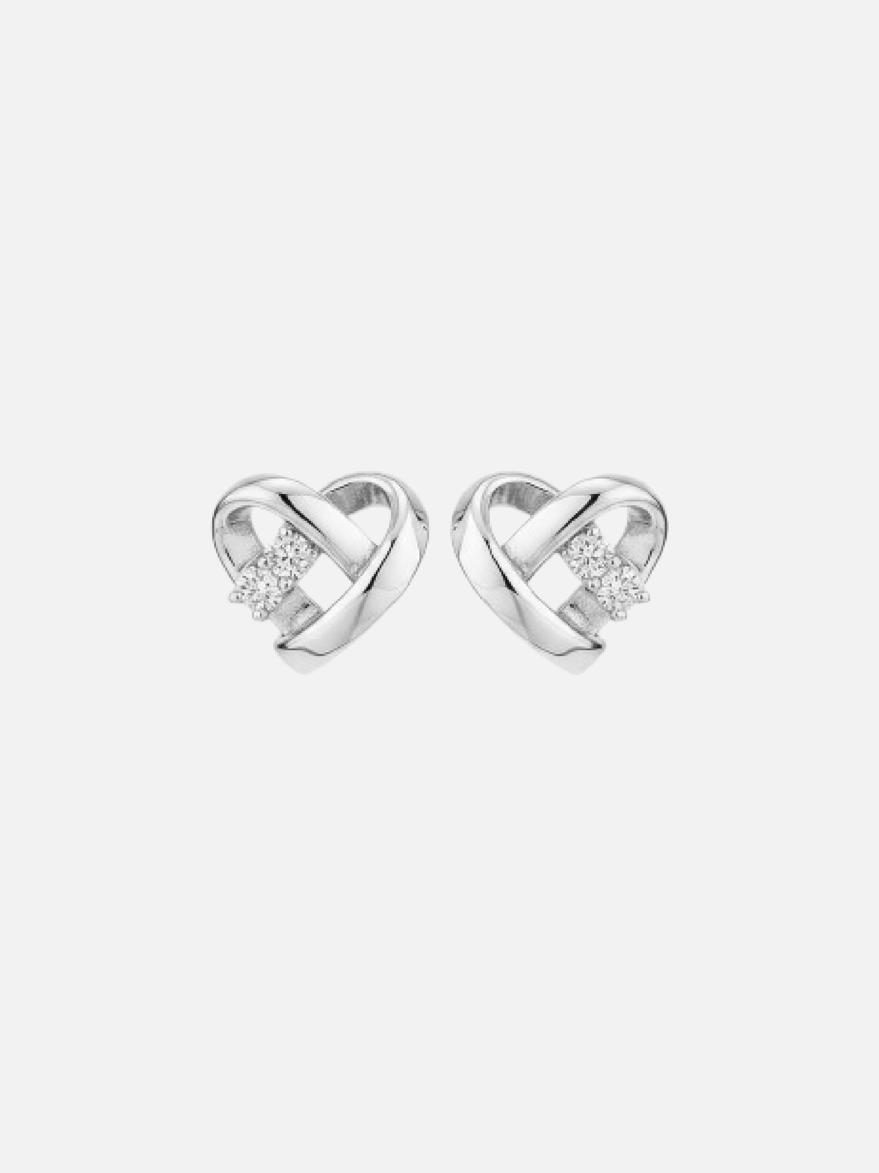 Vivi Heart Lab Grown Studs