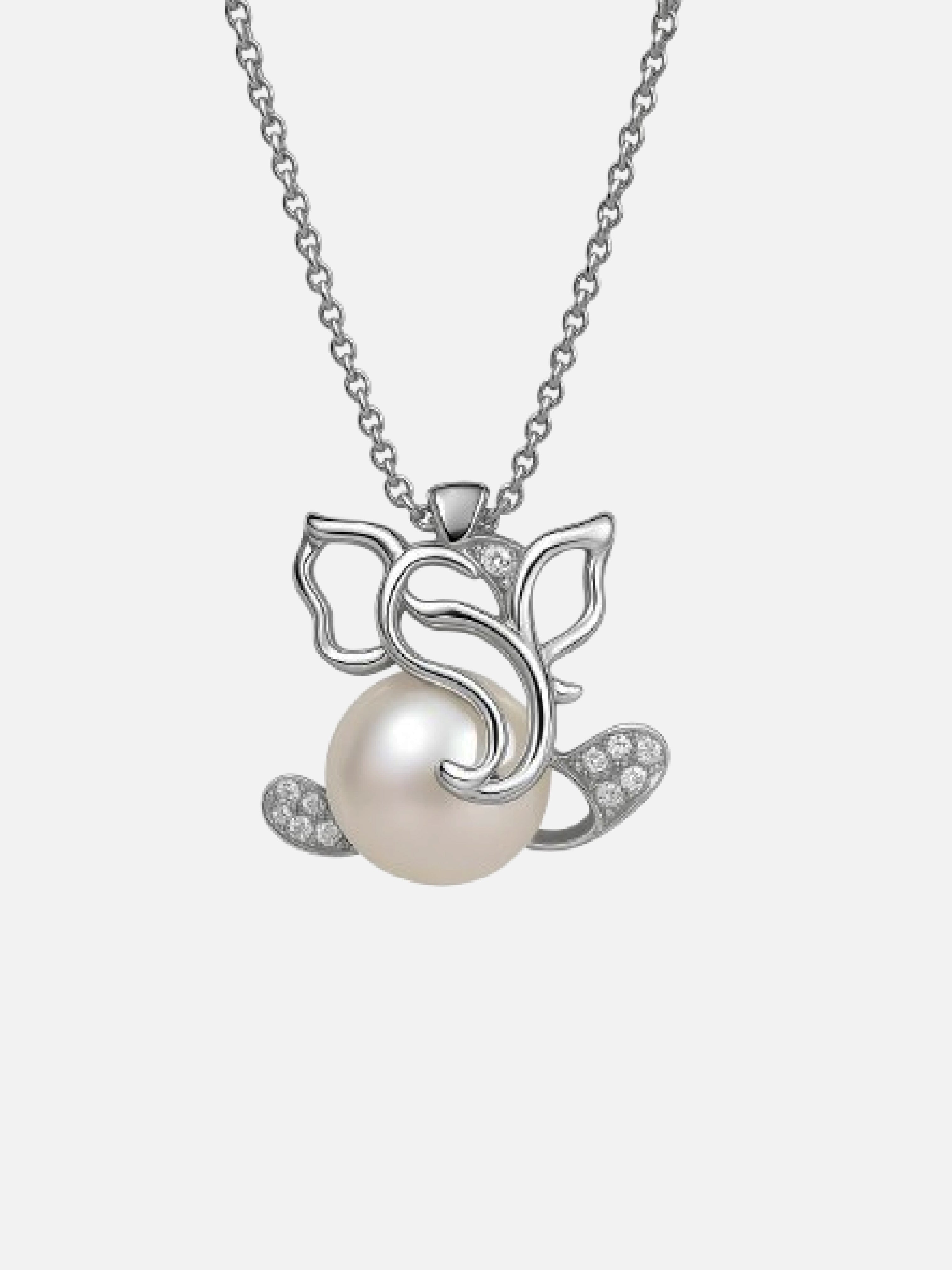 Ganesha Pearl Lab Grown pendant