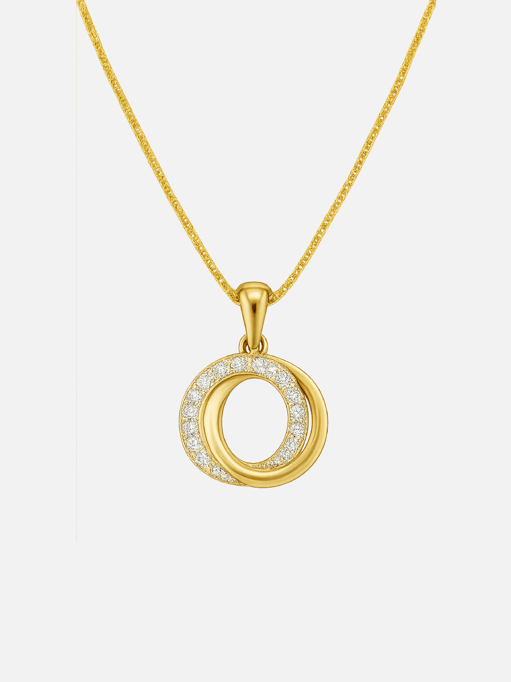 Radiant Bloom Lab Grown pendant without Chain