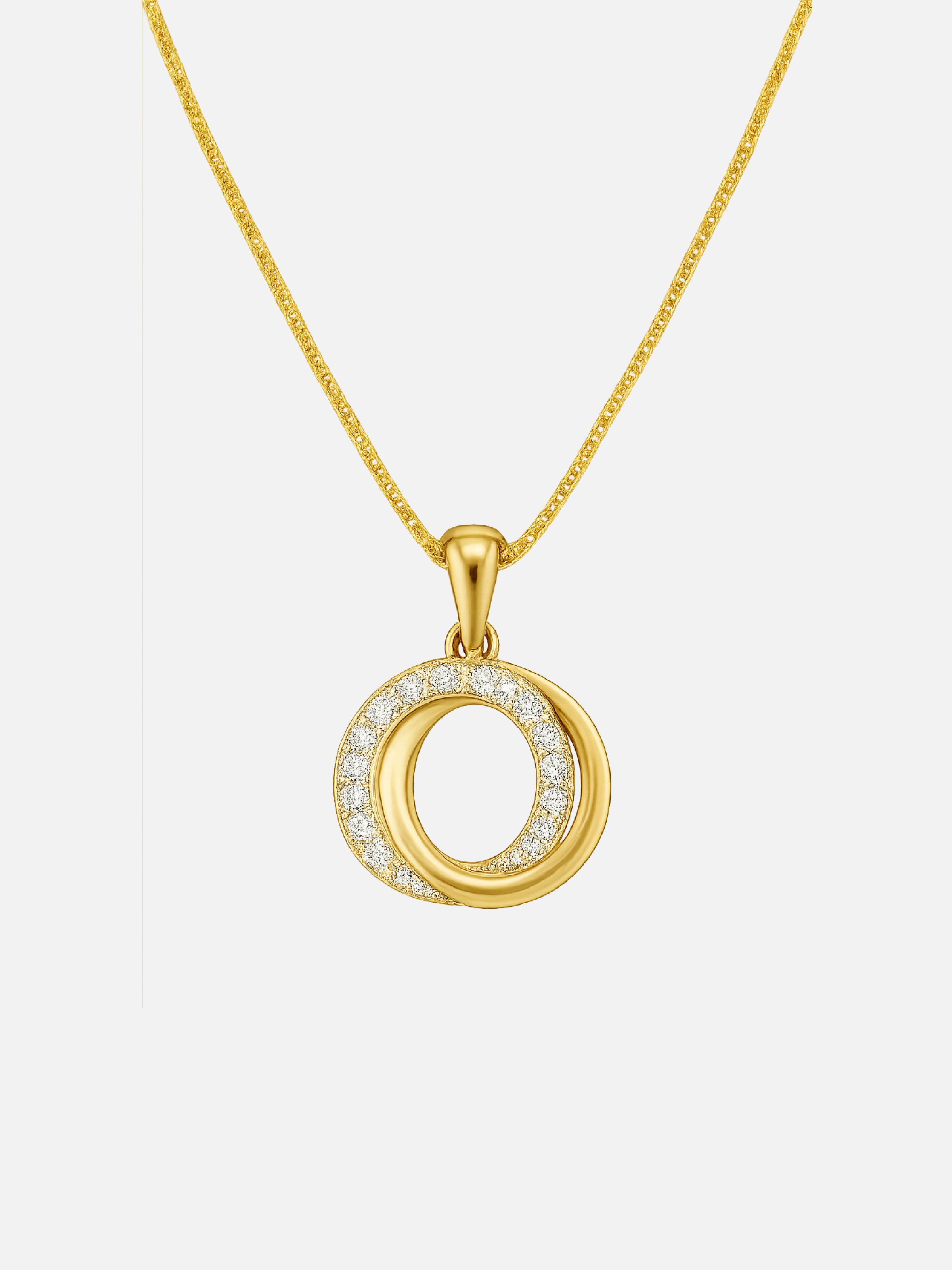 Radiant Bloom Lab Grown pendant without Chain