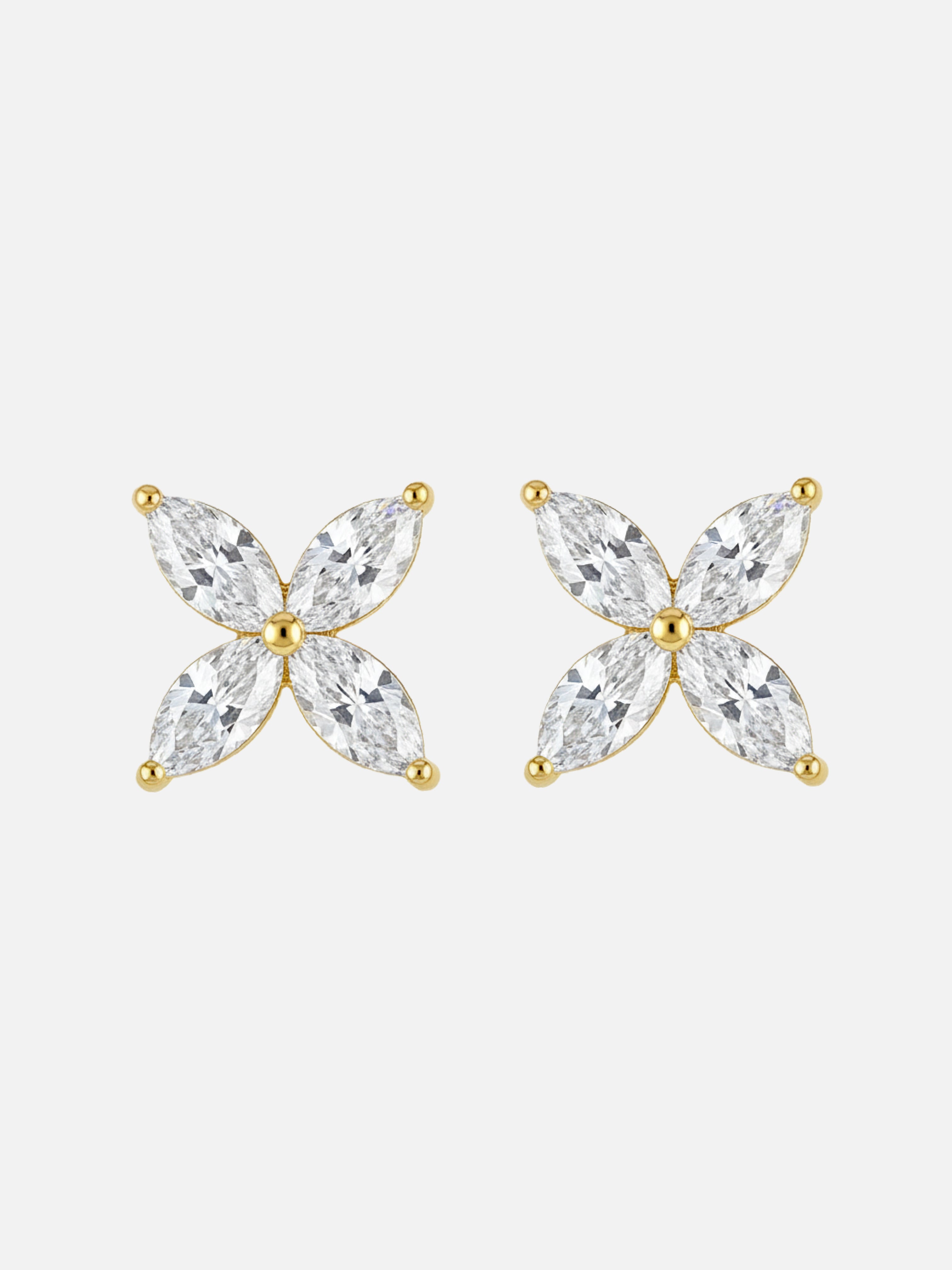 The Marquise Petal Studs