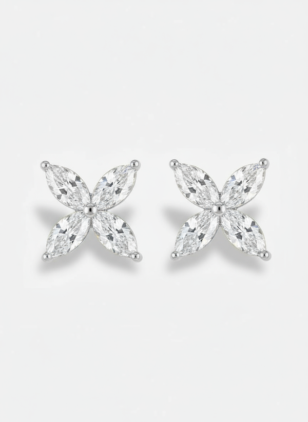 The Marquise Petal Studs