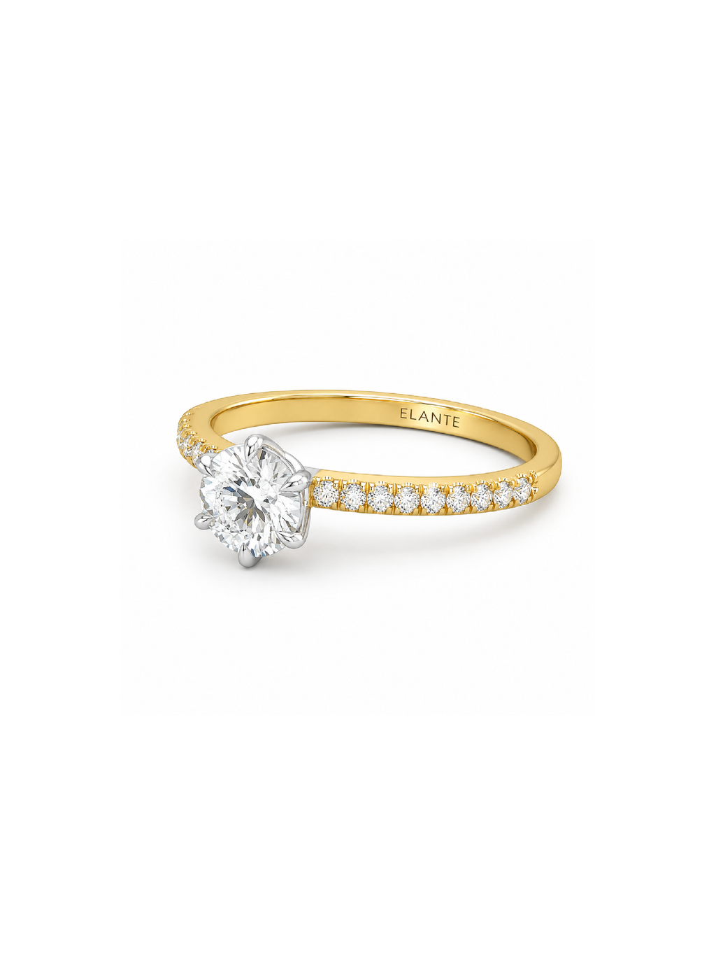 True Love Pave Solitaire