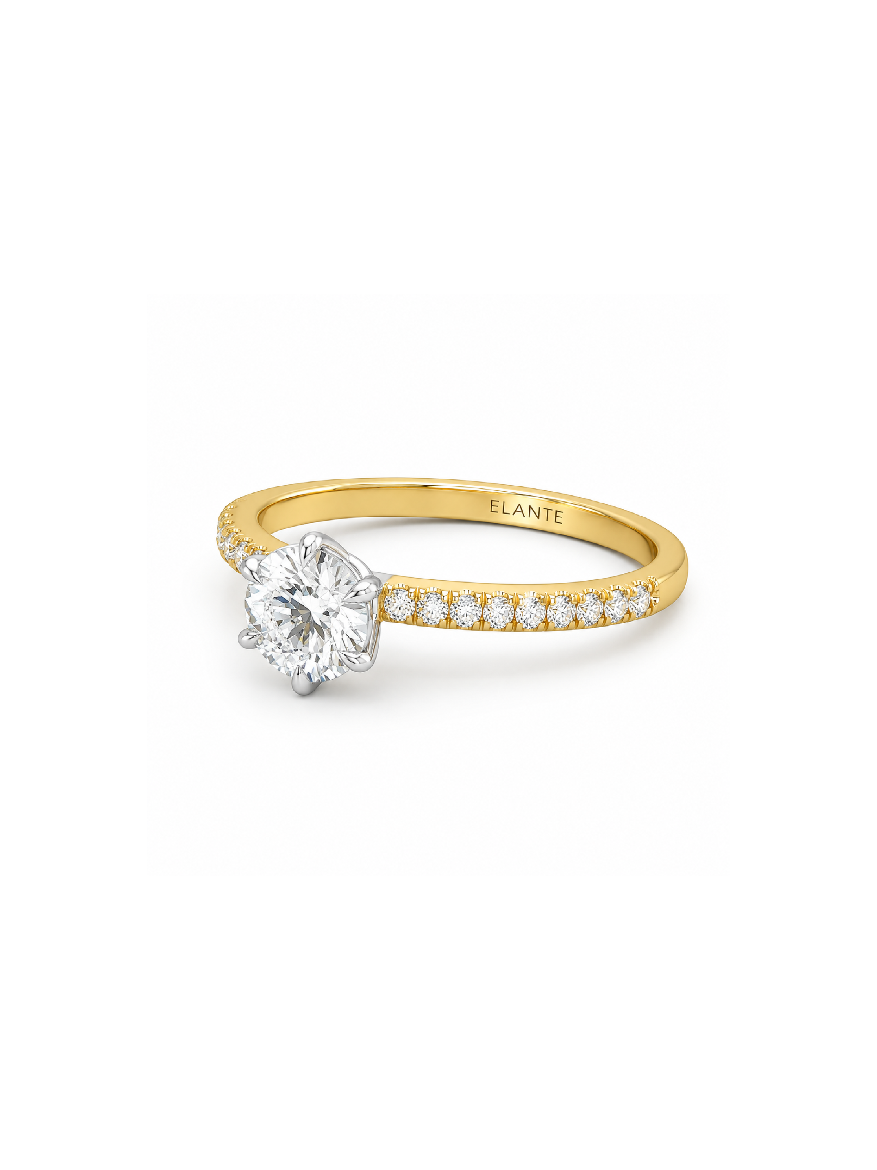 True Love Pave Solitaire