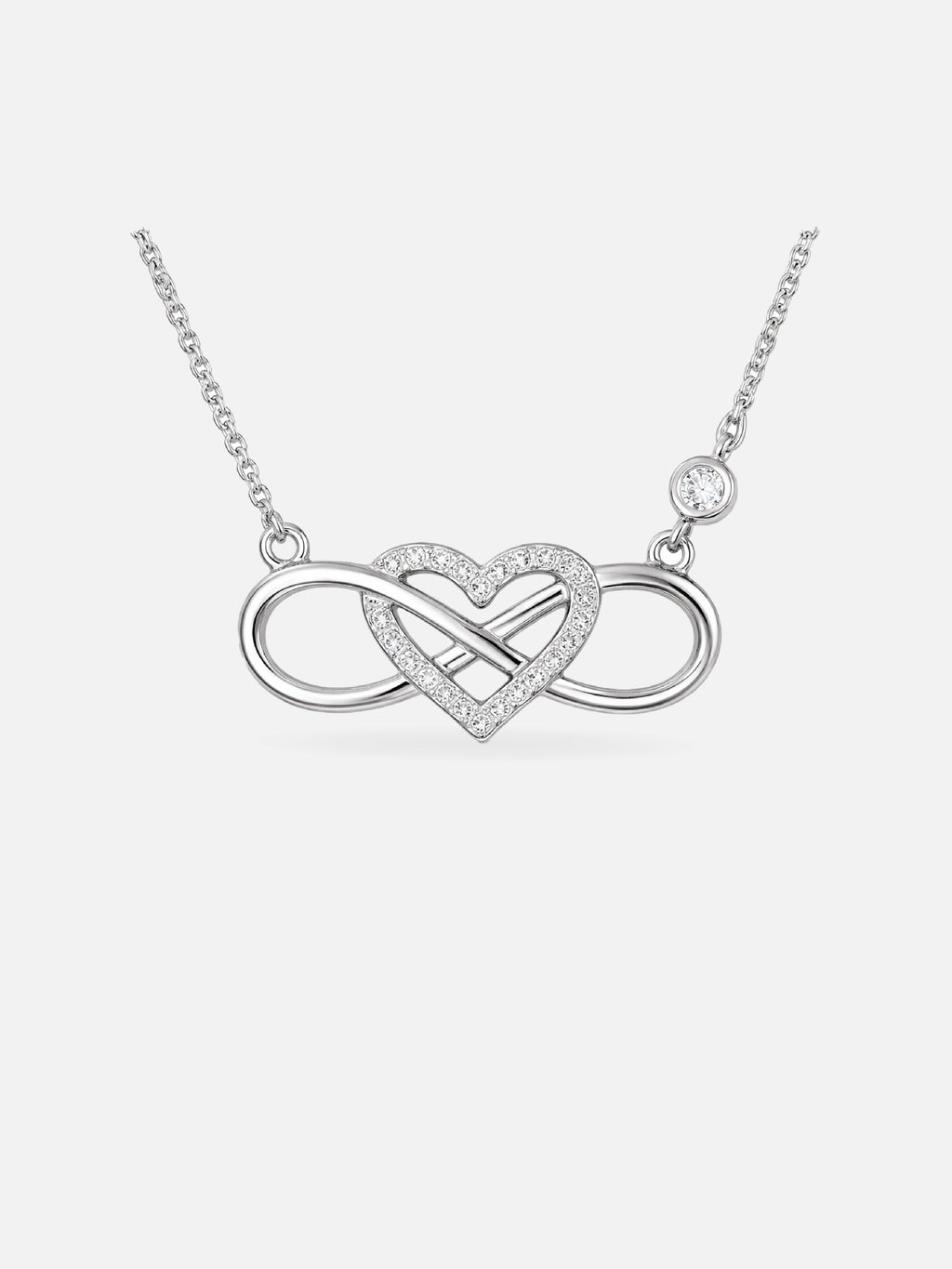 925 Silver Forever Bond Infinity Pendant