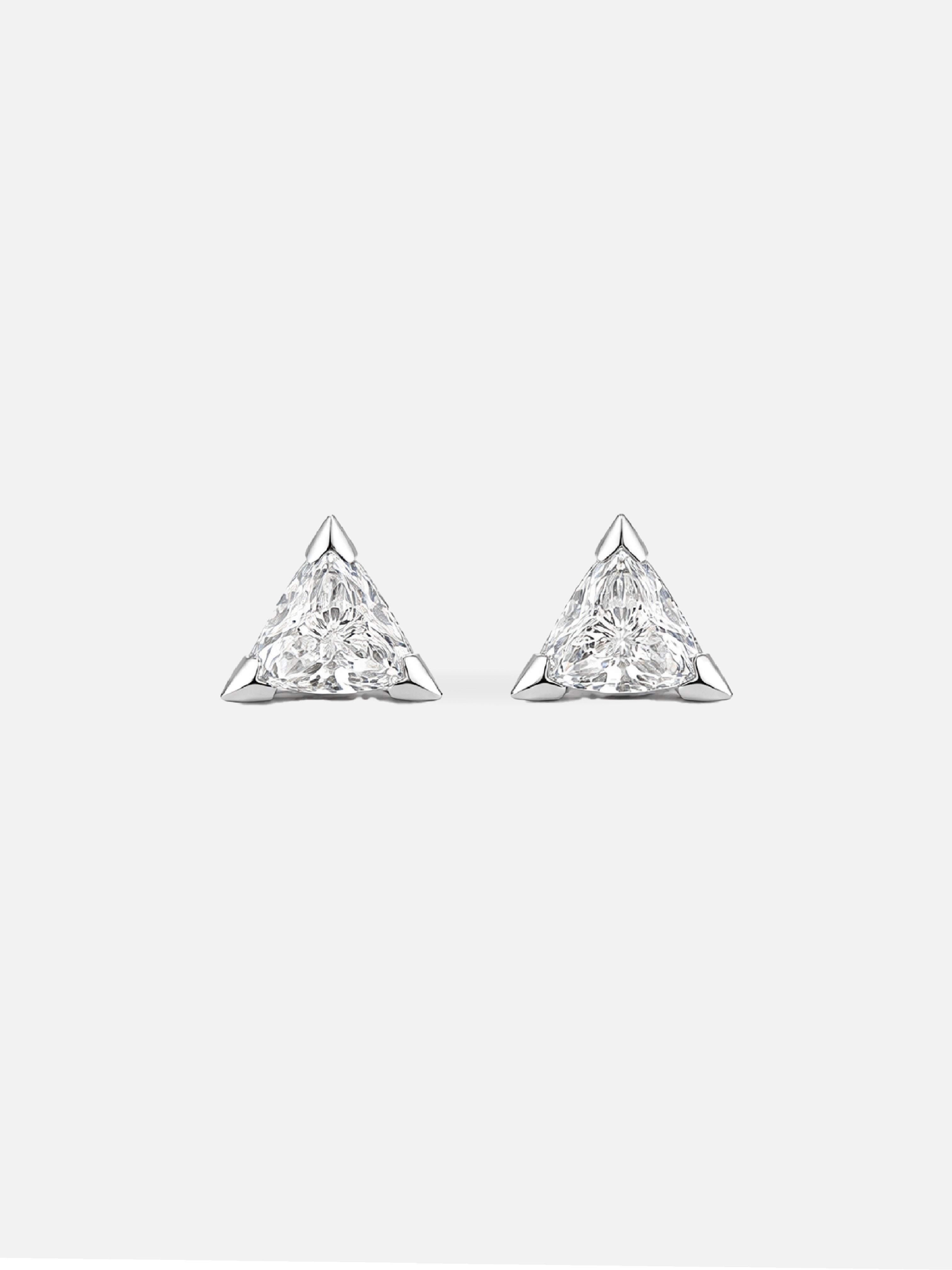 Mens Triangular Studs
