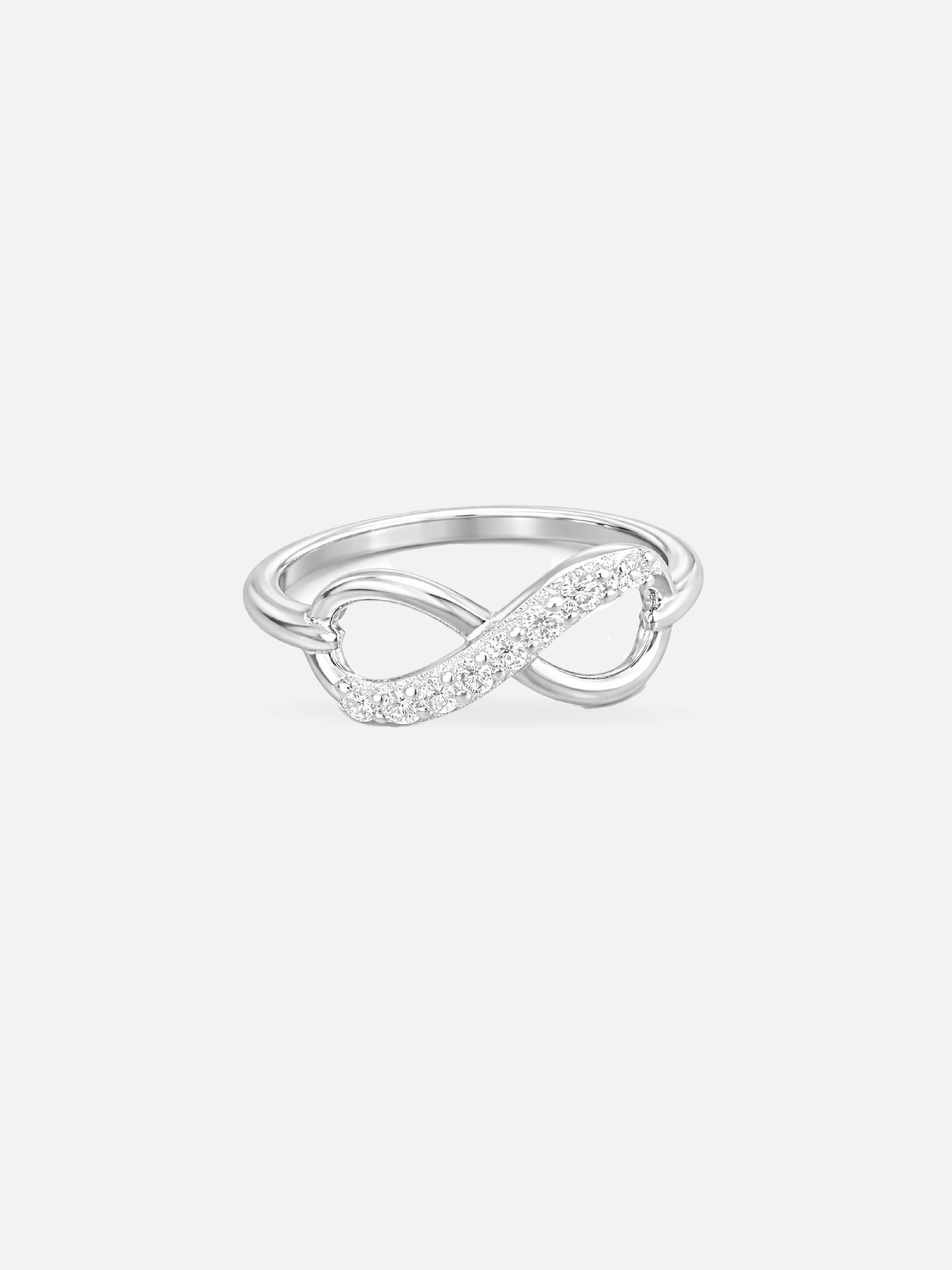 Silver Promise of Forever Ring