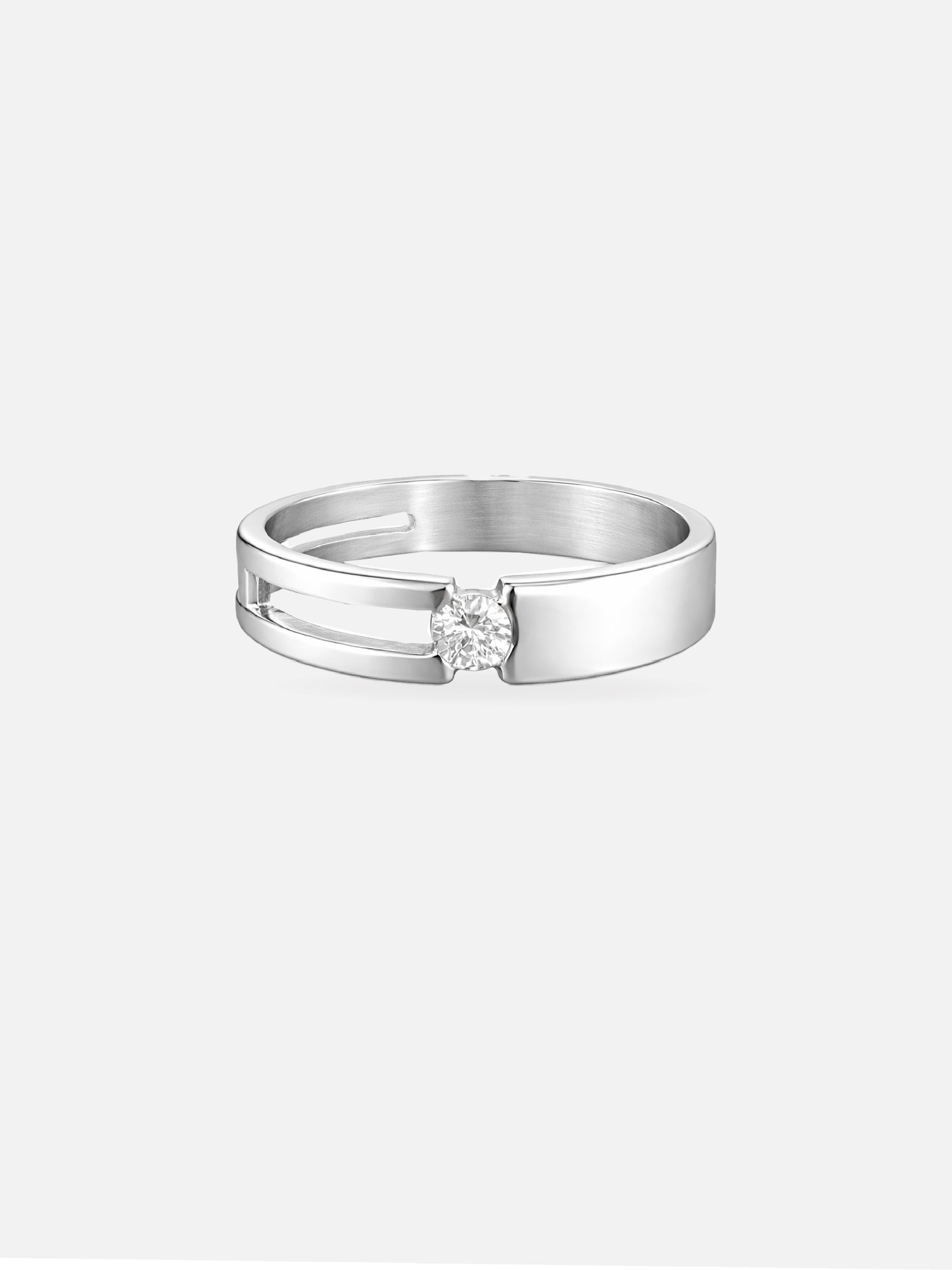Elante Silent Promise Mens Ring